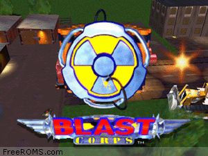 Blast Corps Screen Shot 1